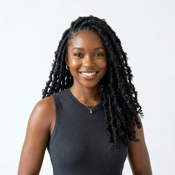Jazzy Curls, colour 1 Jet black
