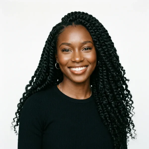 Passion Twist, colour 1 Jet black