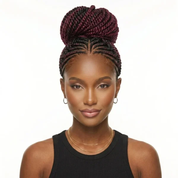 Passion Twist, colour 1/900 Jet black to deep wine