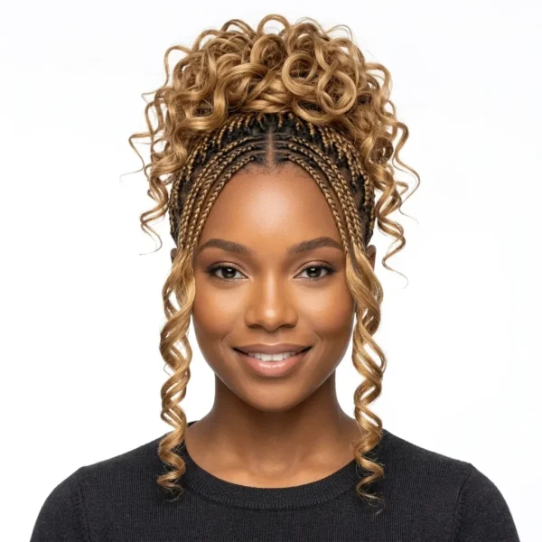 Short Ponytail, colour 27 Honey blonde