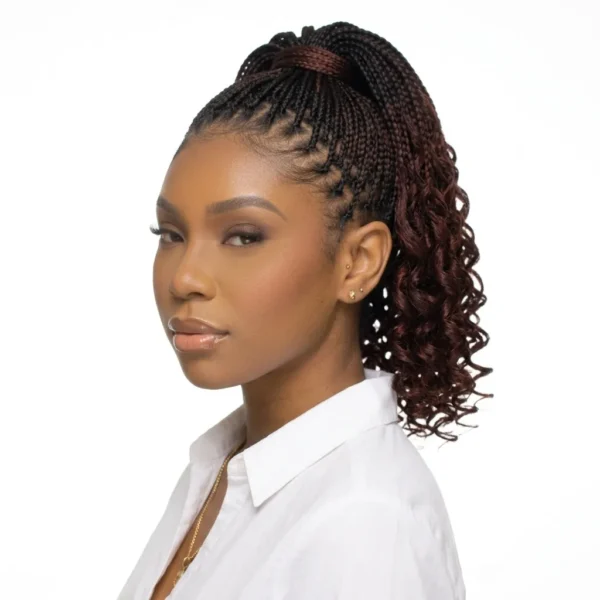 Ponytail Star, colour 1/33 Jet black to dark auburn