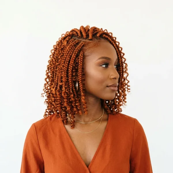 Zoulk Bulk Short, colour 350 Copper ginger