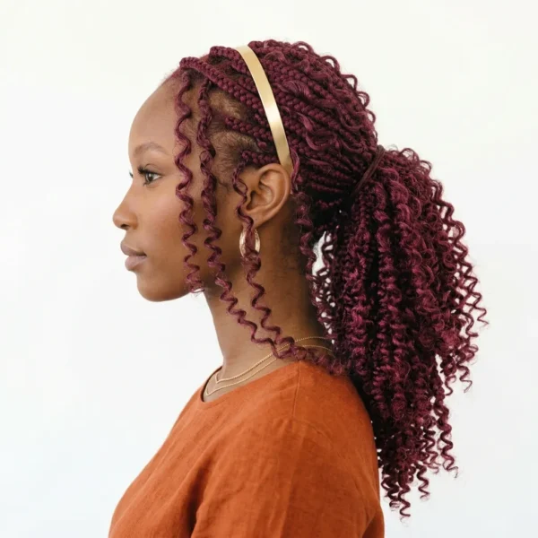 Zoulk Bulk Short, colour 900 Deep wine